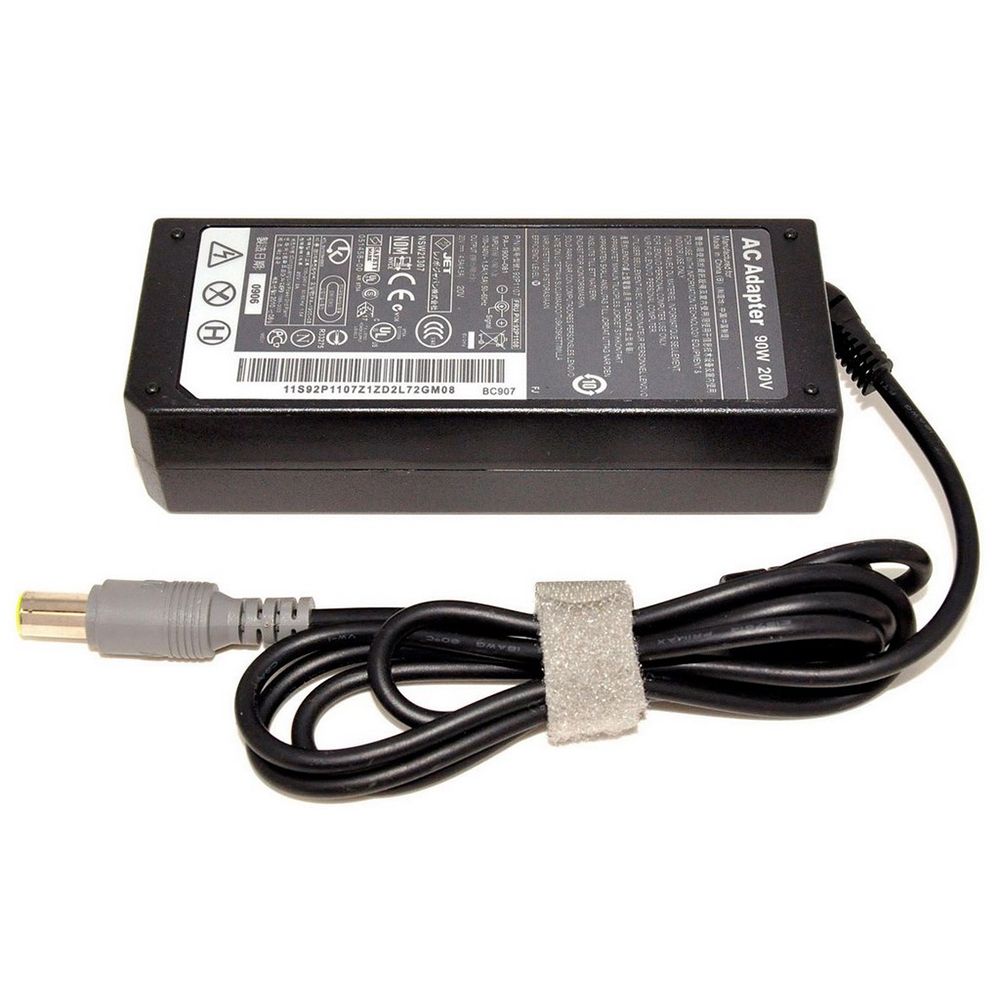 Fonte Carregador para notebook Lenovo Série B B490, 20 V 4.5 A 90 W 7.9 mm x 5.5 mm, proteção reforçada e garantia de 36 meses.
