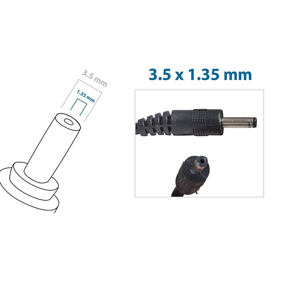 Fonte Carregador para notebook Philco Slimbook 14A2-P223, 19 V 2.1 A 40 W 3.5 mm x 1.35 mm, proteção reforçada e garantia de 36 meses.