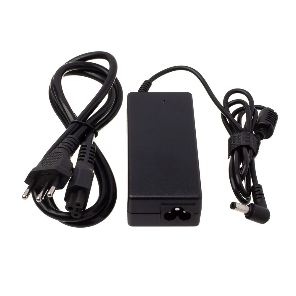 Fonte Carregador para notebook Positivo 18.5V 3.5A, 18.5 V 3.5 A 65 W 5.5 mm x 2.5 mm, proteção reforçada e garantia de 36 meses.