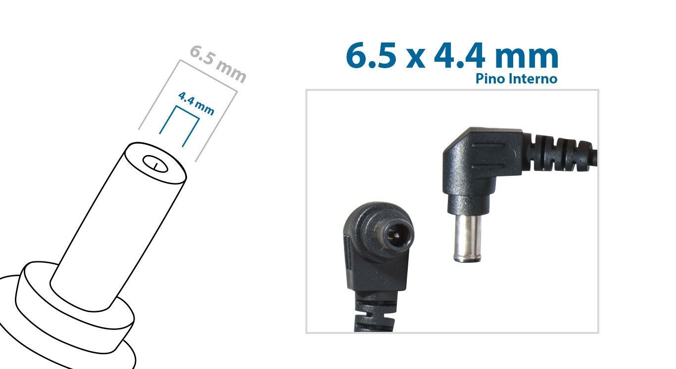 Fonte Carregador para notebook Sony Vaio PCG-E, 19.5 V 3.9 A 76 W 6.5 mm x 4.4 mm, proteção reforçada e garantia de 36 meses.