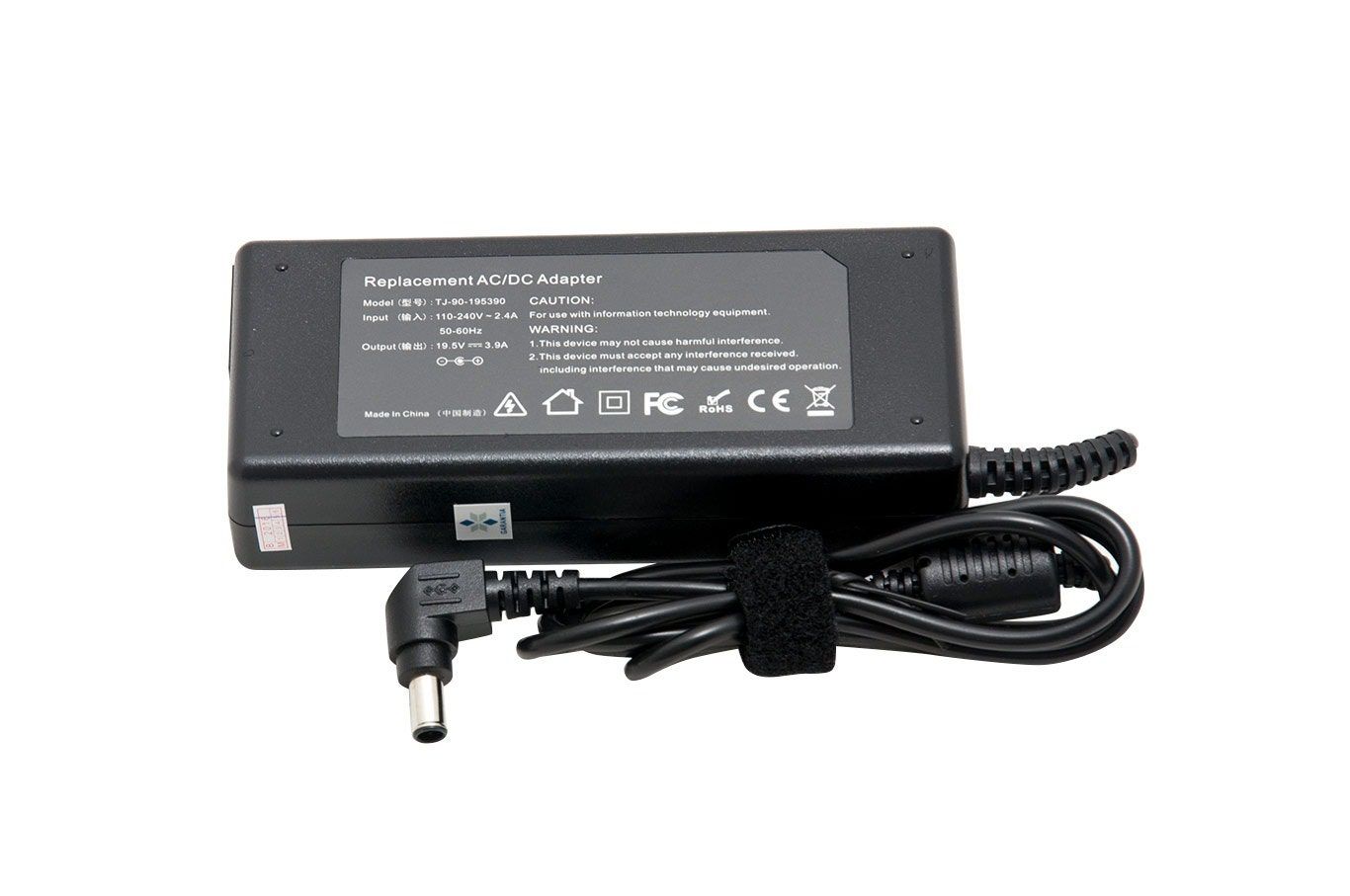 Fonte Carregador para notebook Sony Vaio PCG-E, 19.5 V 3.9 A 76 W 6.5 mm x 4.4 mm, proteção reforçada e garantia de 36 meses.