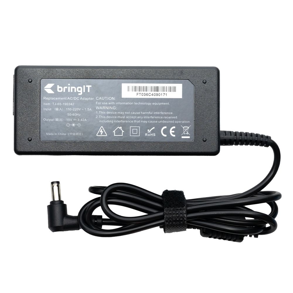 Fonte Carregador para Notebook Cce N325 19V 3.42A 65W 5.5mm x 2.5mm