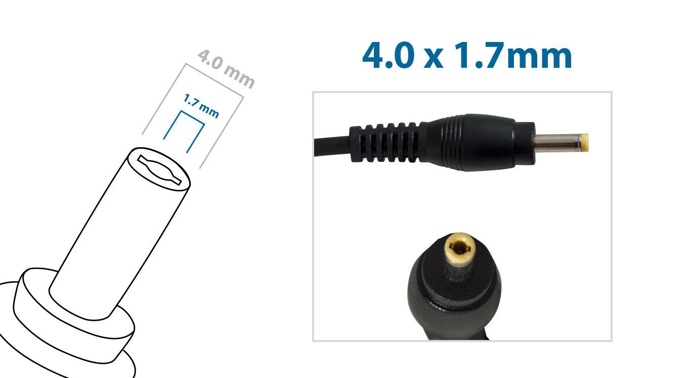 Fonte Carregador para notebook Asus Vivobook X543M, 19 V 2.1 A 40 W 4.0 mm x 1.35 mm, proteção reforçada e garantia de 36 meses.