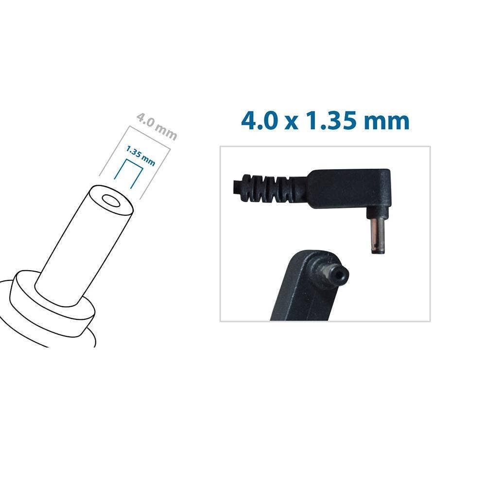 Fonte Carregador para notebook Asus Vivobook X102B, 19 V 2.1 A 40 W 4.0 mm x 1.35 mm, proteção reforçada e garantia de 36 meses.