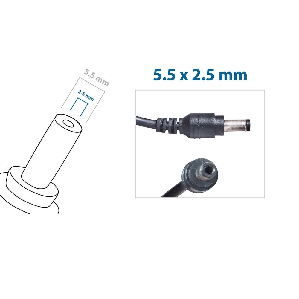 Fonte Carregador para notebook Salcomp S13A00, 19 V 2.1 A 40 W 5.5 mm x 2.5 mm, proteção reforçada e garantia de 36 meses.