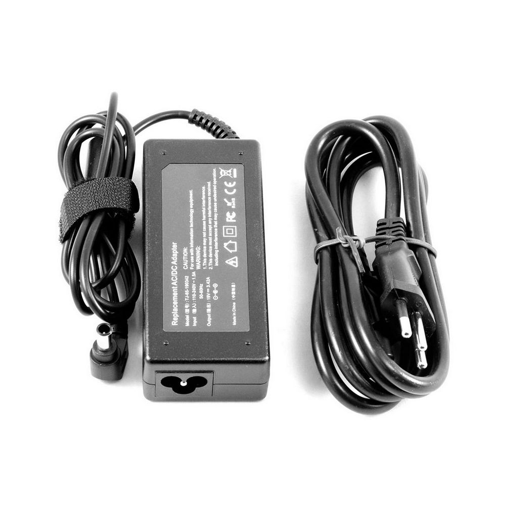 Fonte Carregador para notebook LG S425, 19 V 3.42 A 65 W 6.0 mm x 4.4 mm, proteção reforçada e garantia de 36 meses.