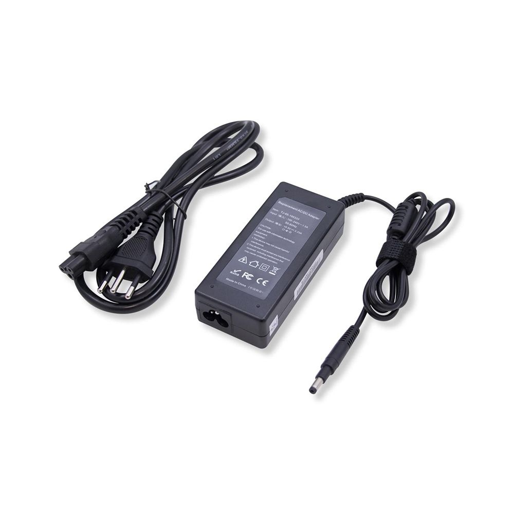 Fonte Carregador para notebook HP Pavilion 14-B062LA, 19.5 V 3.33 A 65 W 4.8 mm 1.7 mm (Pino Reto), proteção reforçada e garantia de 36 meses.