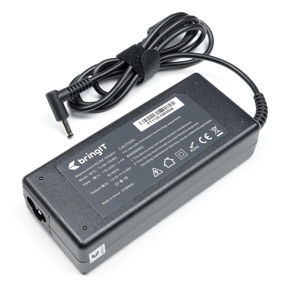 Fonte Carregador para Notebook Hp Pavilion X360 11-N022BR 19.5V 4.62A 90W 4.5mm x 3.0mm