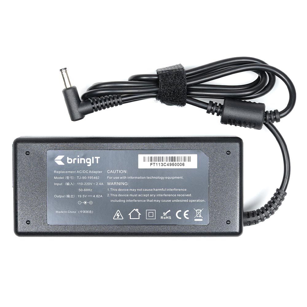Fonte Carregador para Notebook Hp Elitebook 840 G3 19.5V 4.62A 90W 4.5mm x 3.0mm