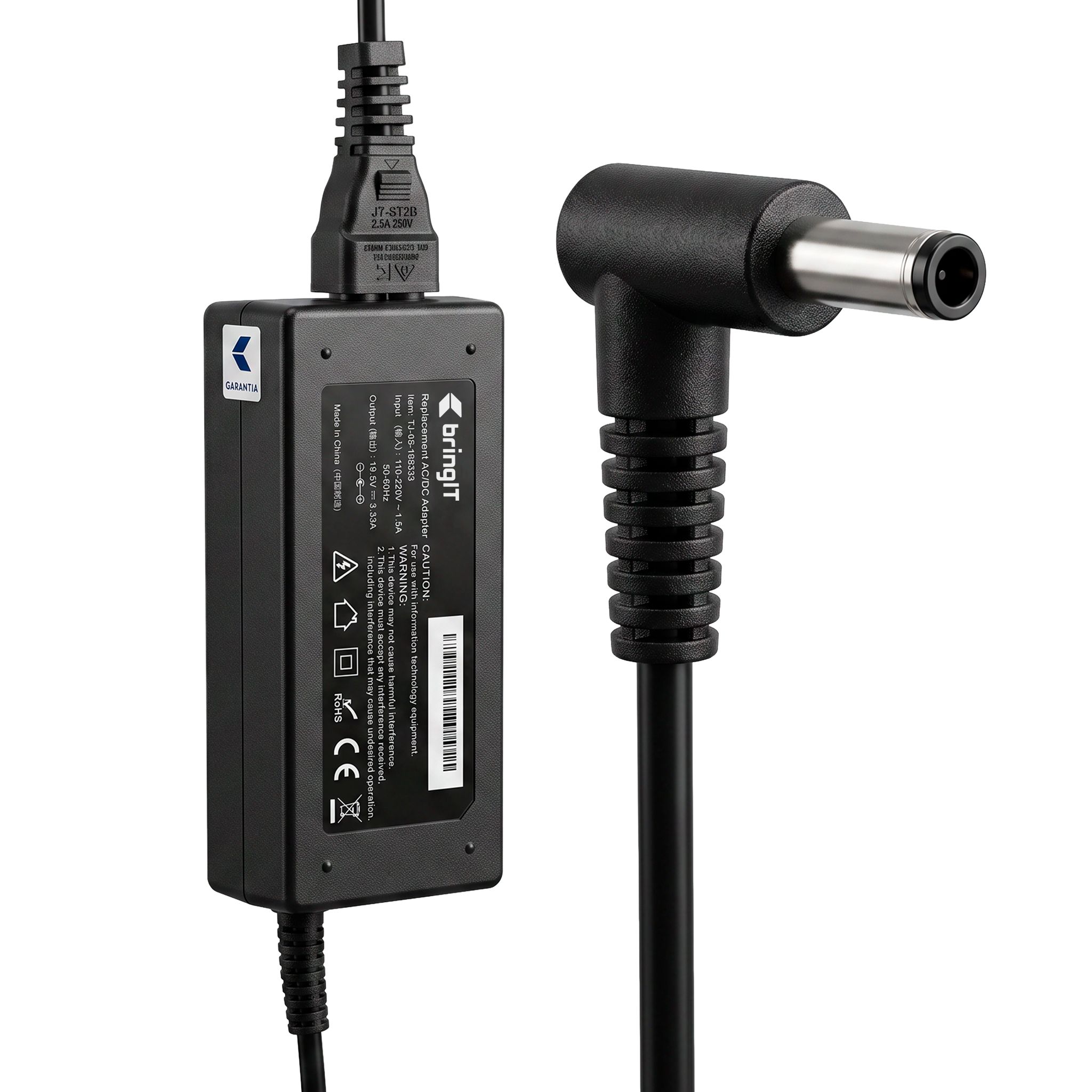 Fonte Carregador para Notebook Dell Inspiron 15-5566-D10B 19.5V 3.34A 65W 4.5mm x 3.0mm