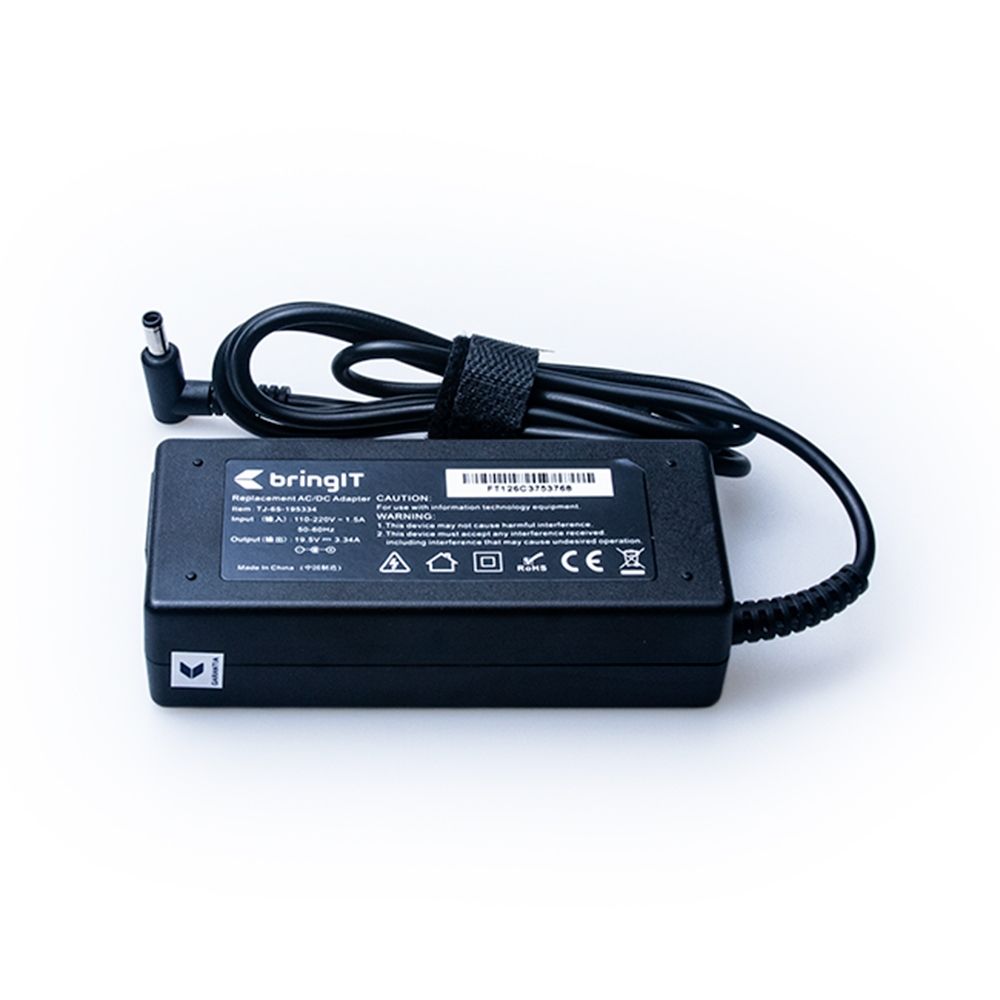 Fonte Carregador para Notebook Dell Inspiron 13-5000 19.5V 3.34A 65W 4.5mm x 3.0mm
