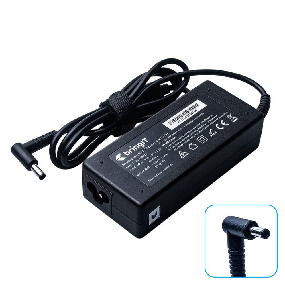 Fonte Carregador para Notebook Dell Inspiron 15-3000-A0505-MM10P 19.5V 2.31A 45W