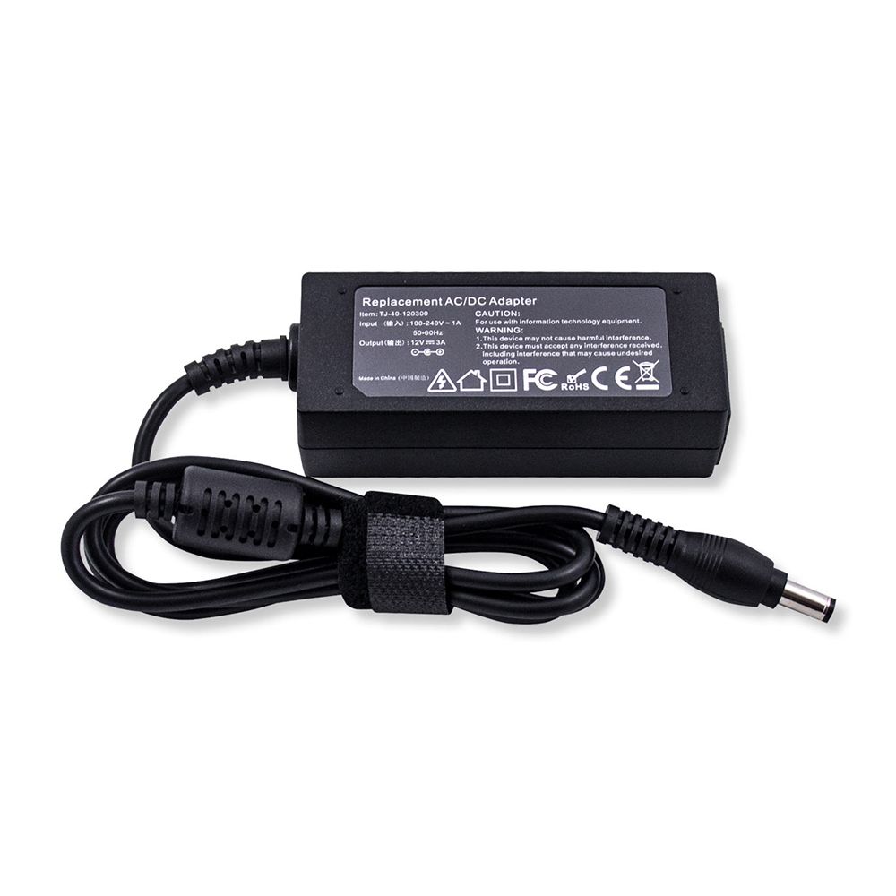 Fonte Carregador para notebook bringIT 12V 3A 35W, 12 V 3 A 35 W 5.5 mm 2.1 mm, proteção reforçada e garantia de 36 meses.