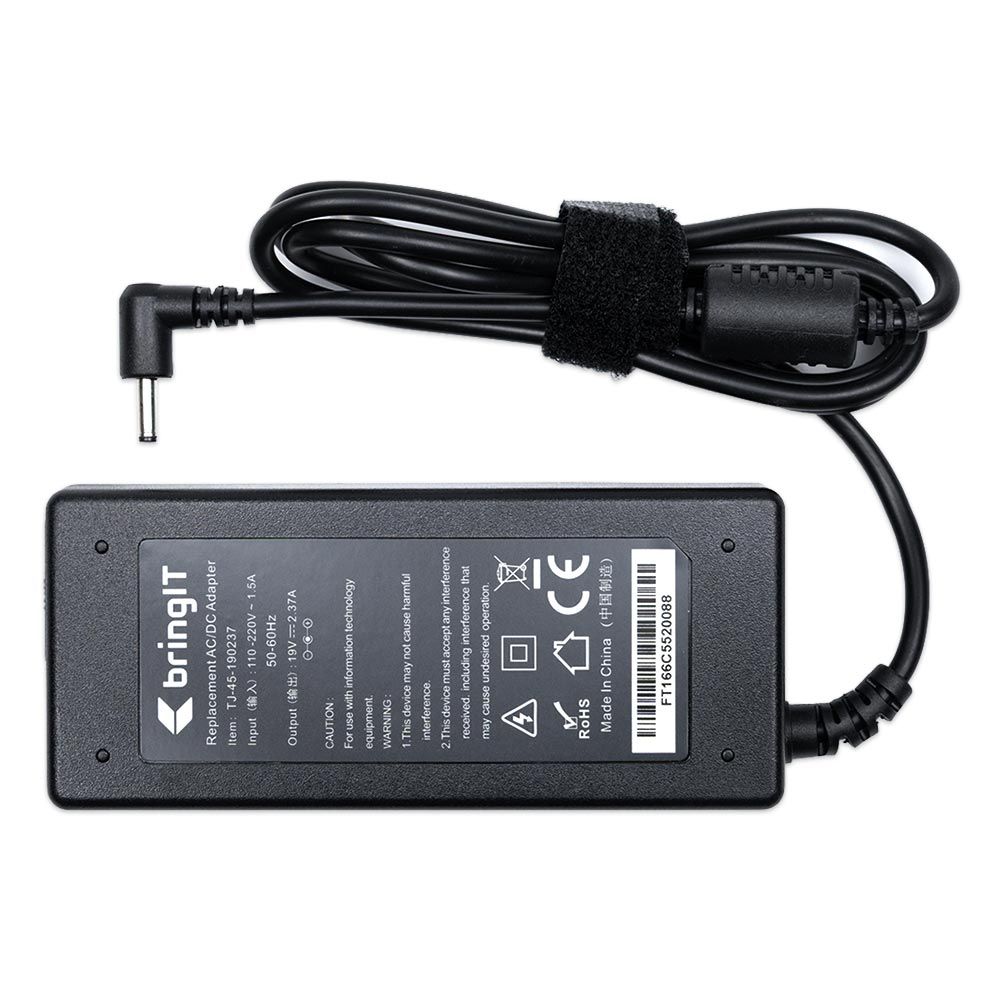 Fonte Carregador para Notebook Asus Part Number ADP45AW 19V 2.37A 45W 3.0mm x 1.0mm proteção reforçada e garantia de 36 meses