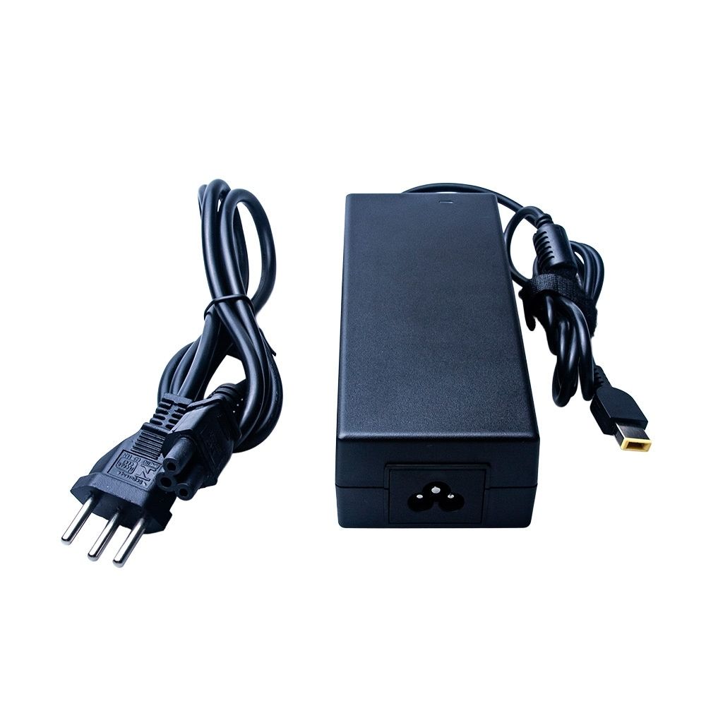 Fonte Carregador para notebook Lenovo Thinkcentre M900X-10LY, 20 V 6.75 A 135 W Retangular com agulha, proteção reforçada e garantia de 36 meses.