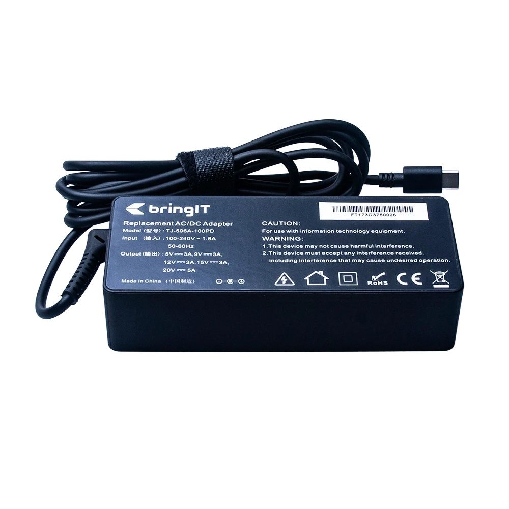 Fonte Carregador USB-C para Notebook Asus U Series UX325EA 100 W