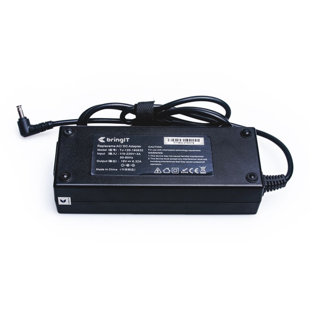 Fonte Carregador para notebook Samsung Odyssey NP800G5M, 19 V 6.32 A 120 W 5.5 mm 3.0 mm, proteção reforçada e garantia de 36 meses.