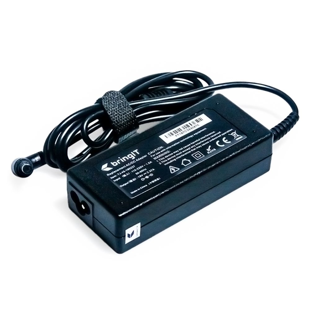 Fonte Carregador para Notebook Positivo Unique S2110 5.5mm x 1.7mm 19V 2.37A 45W
