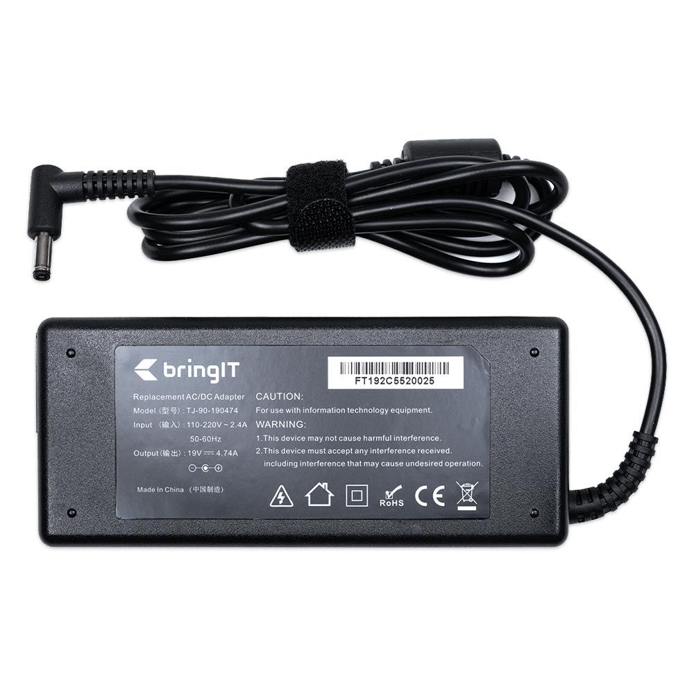 Fonte Carregador para Notebook Asus Vivobook X1502ZA-BQ1757 19V 4.74A 90W 4.5mm x 3.0mm proteção reforçada e garantia de 36 meses