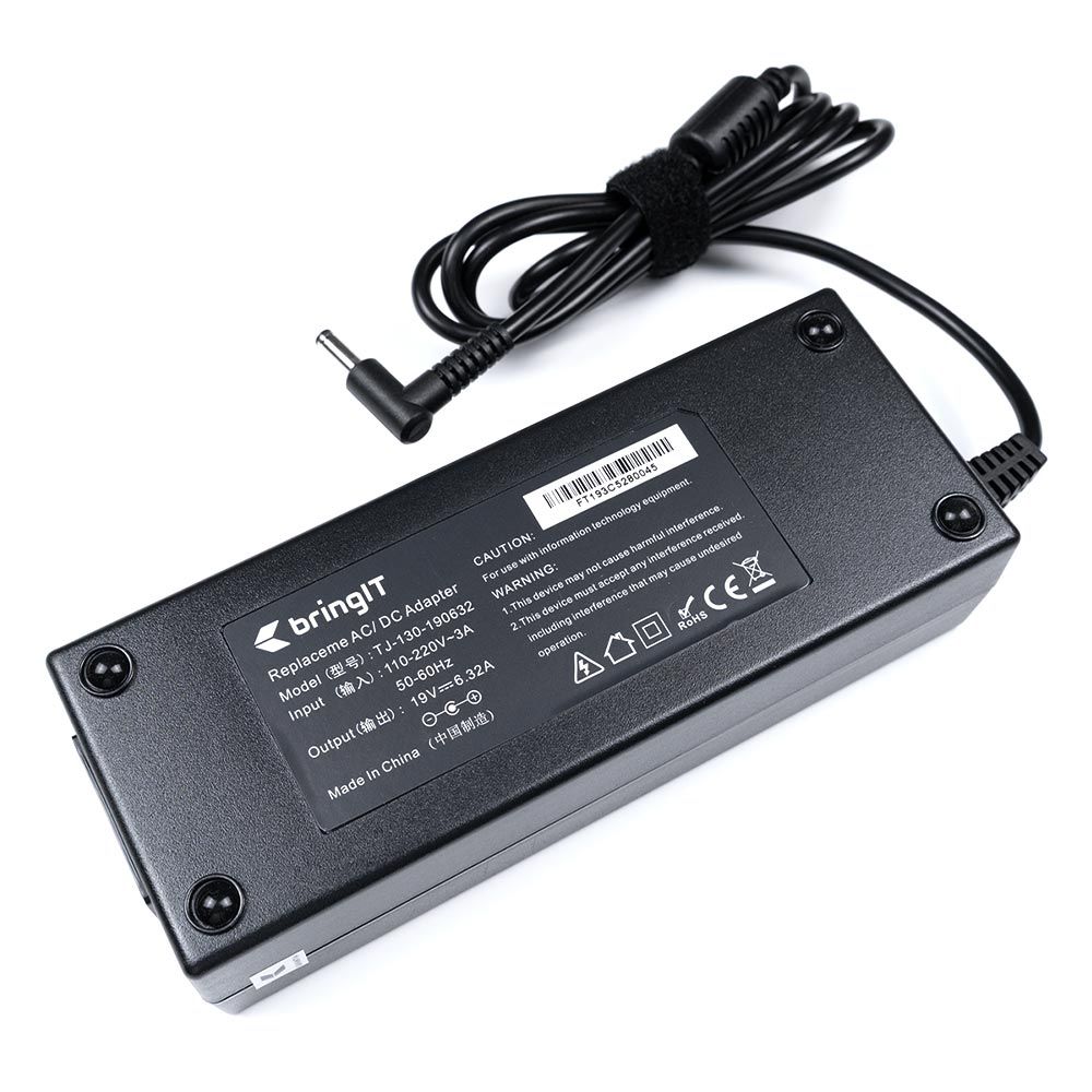 Fonte Carregador para Notebook Asus Vivobook Pro 15 K3500PC 19V 6.32A 120W 4.5mm x 3.0mm