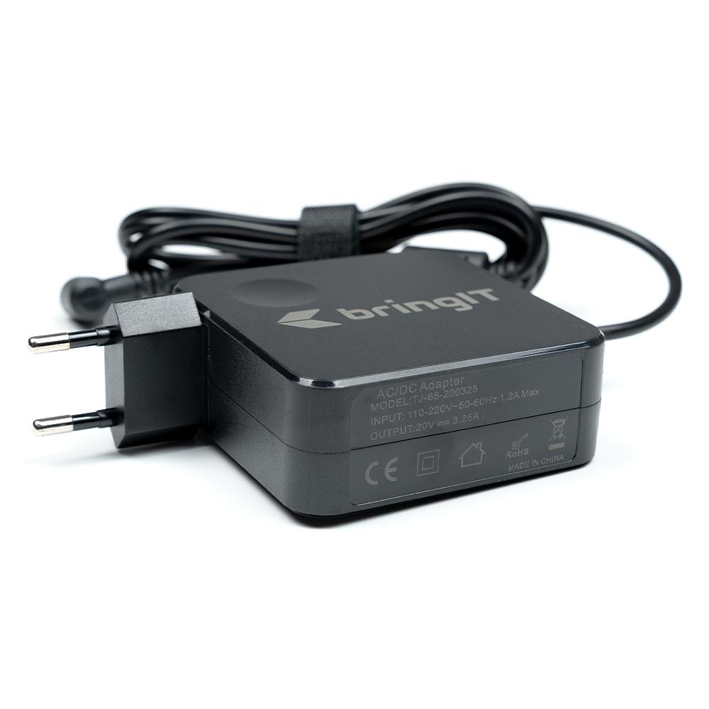 Fonte Carregador para Notebook Lenovo Ideapad 100-14IBY 20V 3.25A 65W 4.0mm x 1.7mm