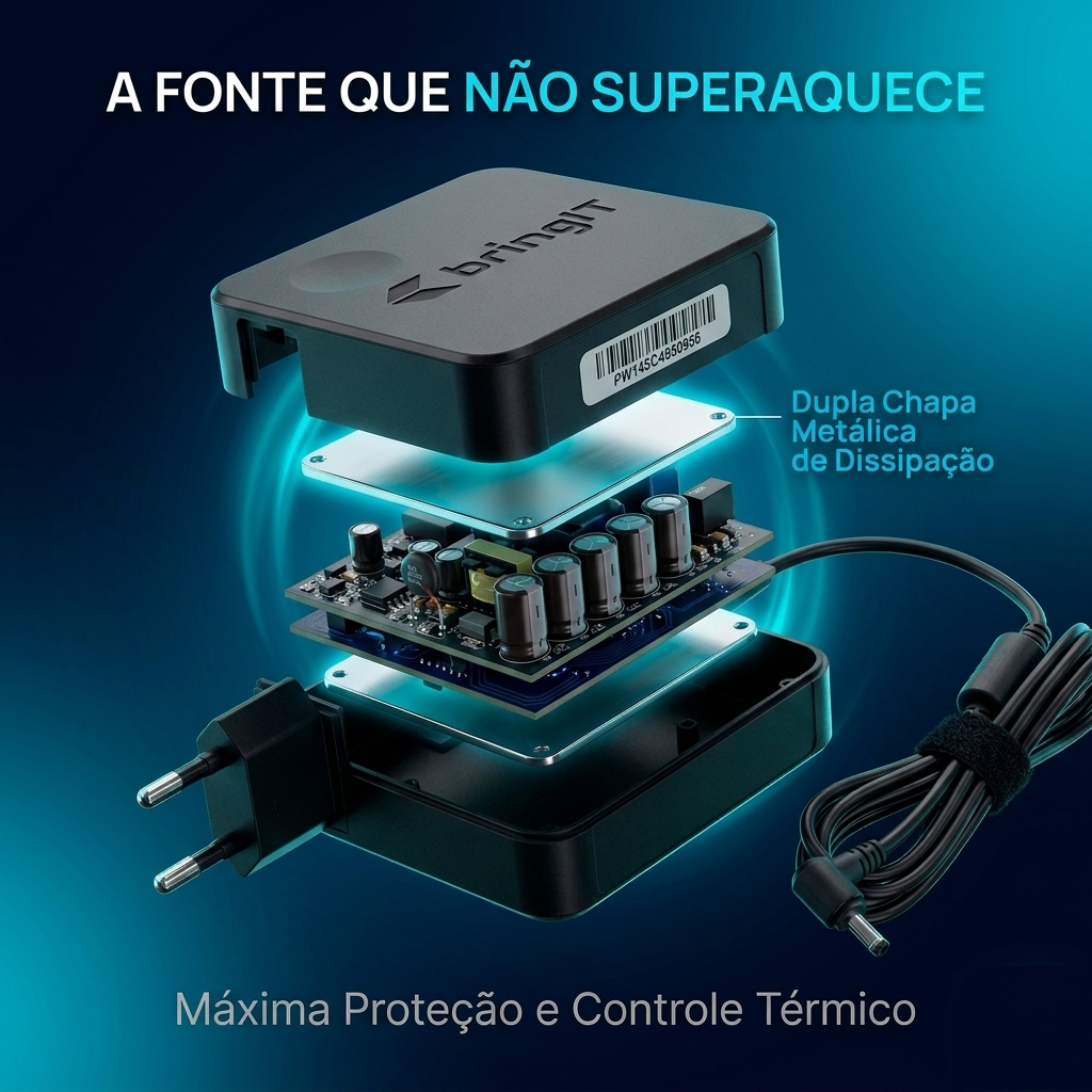 Fonte Para Notebook Lenovo Ideapad S145 15api 81v70004br