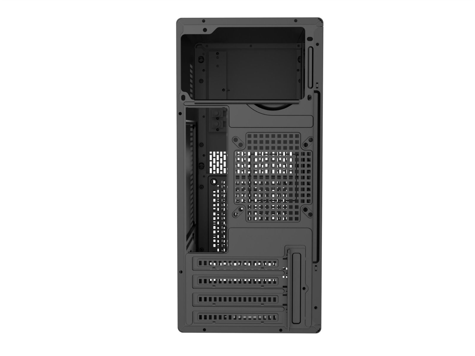 Gabinete LeaderTech Micro ATX LT-302C USB 3.0 Sem Fonte Preto