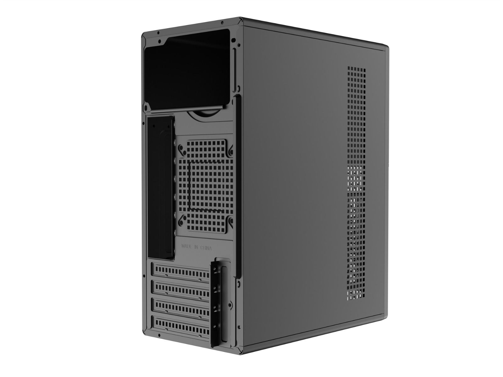 Gabinete LeaderTech Micro ATX LT-302CF USB 3.0 Com Fonte Preto