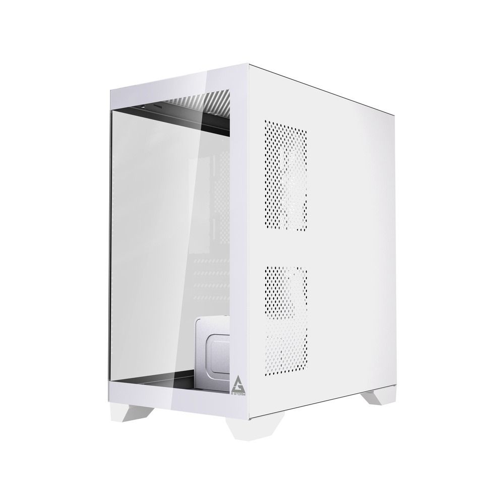 Gabinete Gamer GStorm Raider Micro ATX ITX com Vidro Temperado Branco