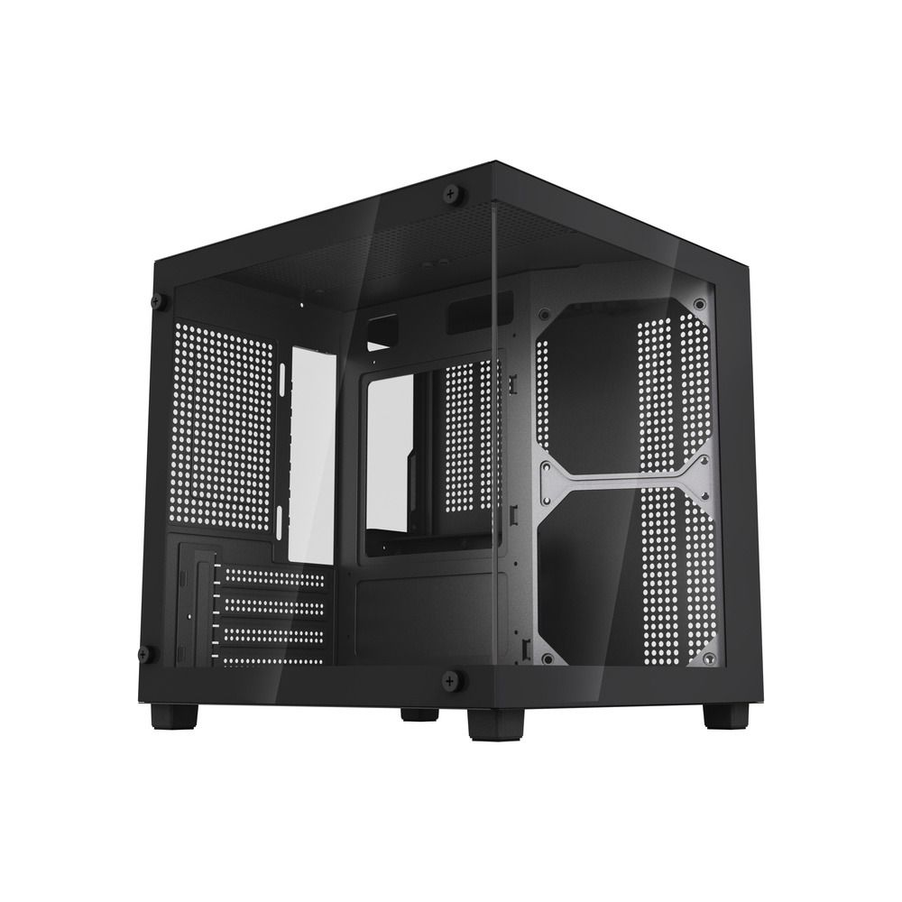 Gabinete Gamer GStorm Vanguad Micro ATX ITX com Vidro Temperado Preto
