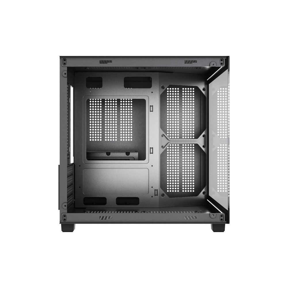 Gabinete Gamer GStorm Vanguad Micro ATX ITX com Vidro Temperado Preto