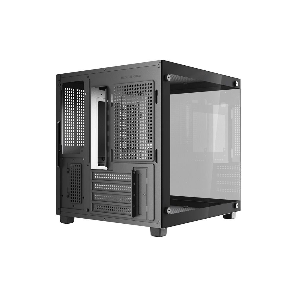 Gabinete Gamer GStorm Vanguad Micro ATX ITX com Vidro Temperado Preto
