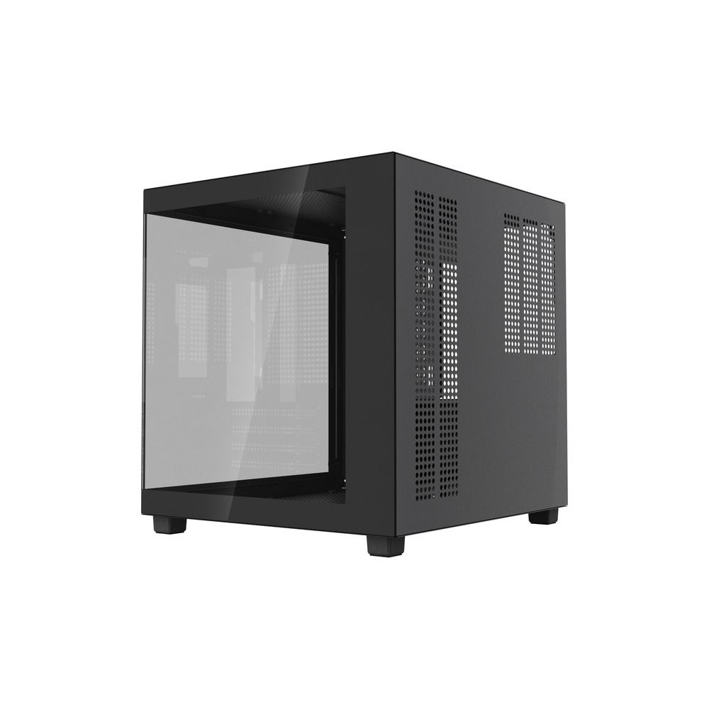 Gabinete Gamer GStorm Vanguad Micro ATX ITX com Vidro Temperado Preto