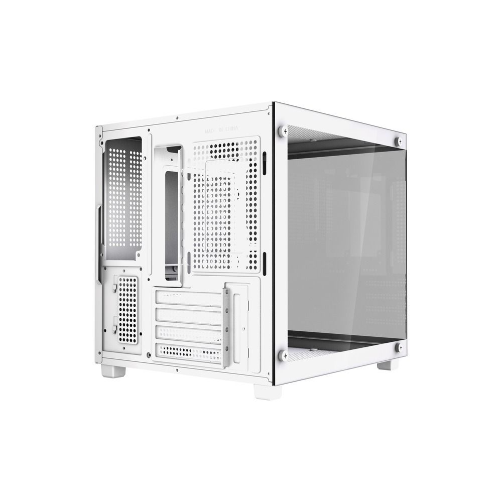 Gabinete Gamer GStorm Vanguad Micro ATX ITX com Vidro Temperado Branco