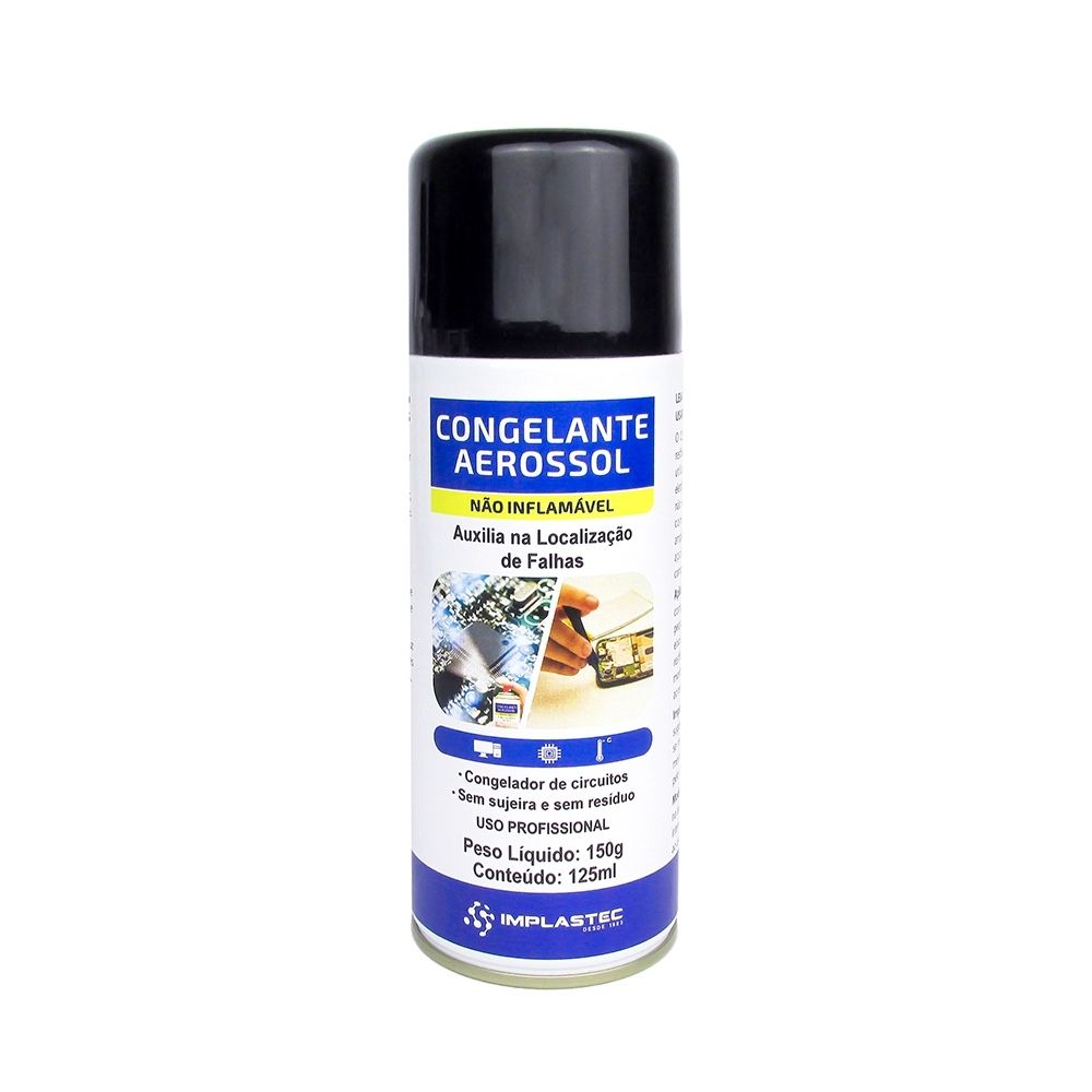 Spray Congelante Aerossol Implastec 150g / 125ml