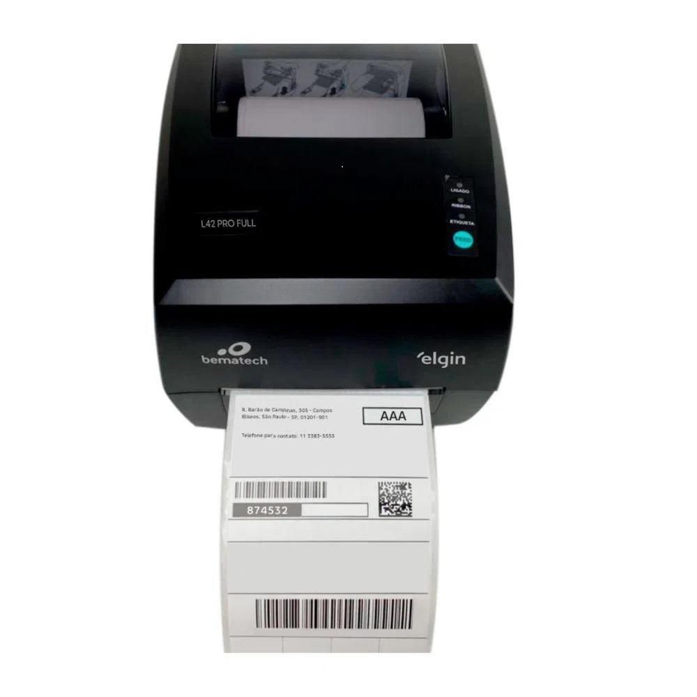 Impressora de Etiquetas Elgin L42 PRO FULL USB/Ethernet