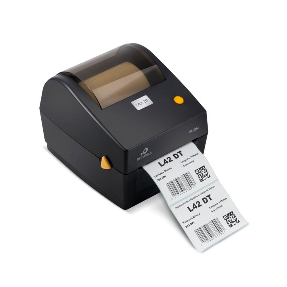 Impressora Térmica de etiquetas Elgin L42DT USB/Serial