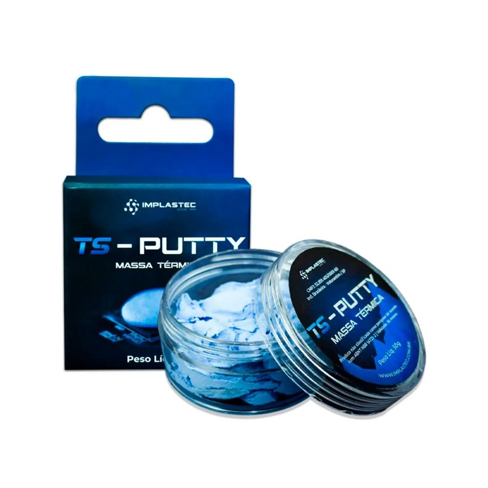 Massa Termica Implastec Ts-putty 50g 12,8 Wmk