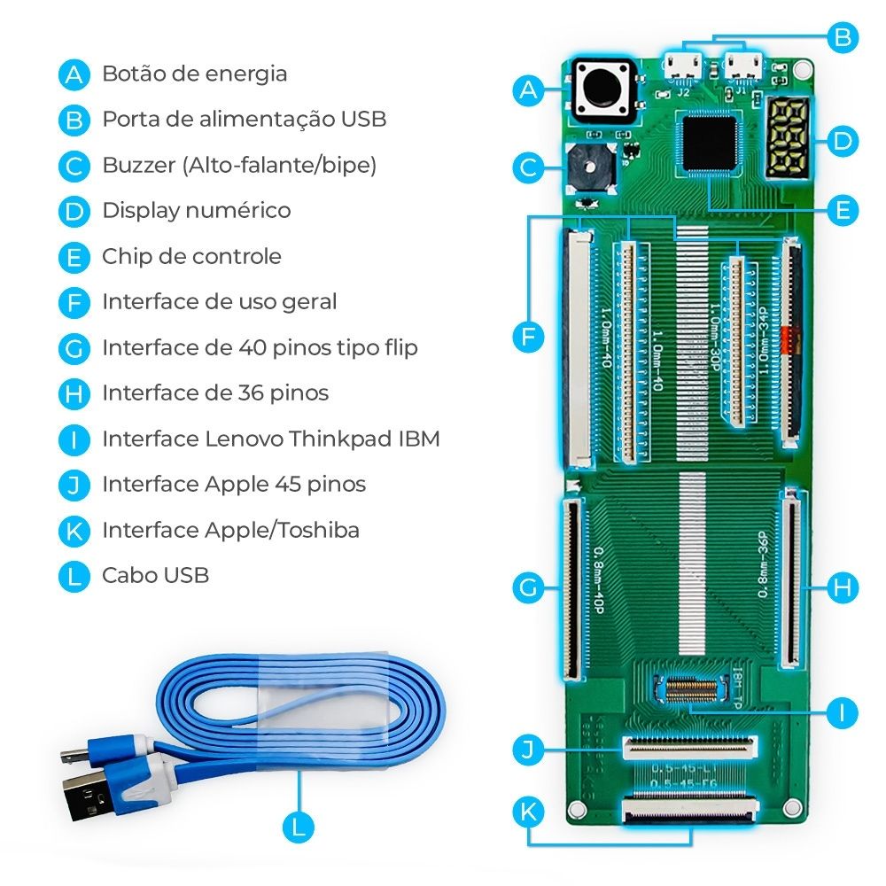 Testador de Teclado Universal V.3