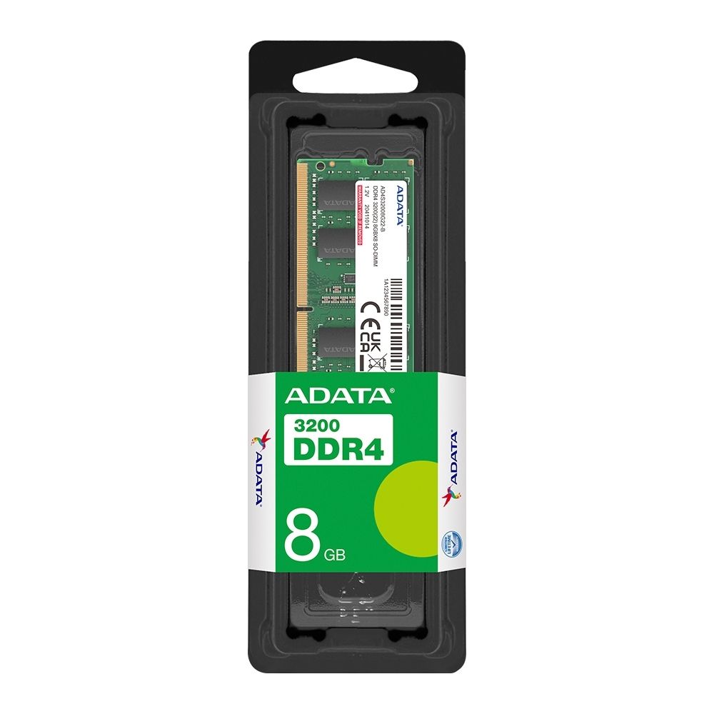 Memória para Notebook Adata 8GB DDR4 3200MHz AD4S32008G22