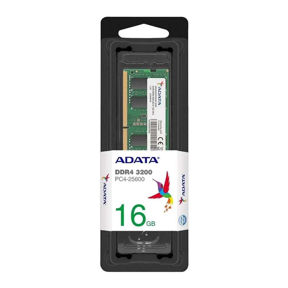 Memória Adata 16GB DDR4 3200MHz 1.2V AD4S320016G22-SGN