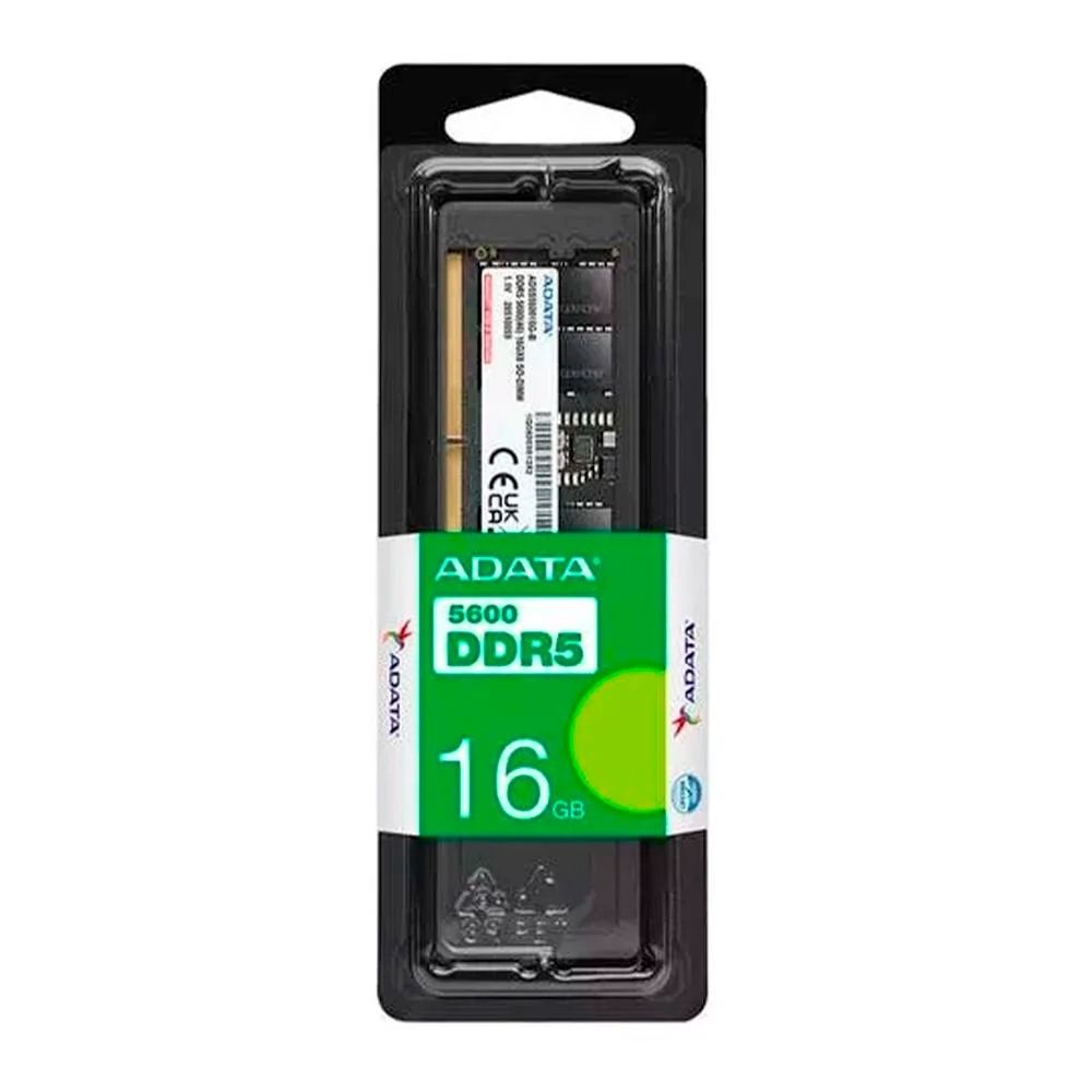 Memória para Notebook Adata 16GB DDR5 5600MHz AD5S560016G-S
