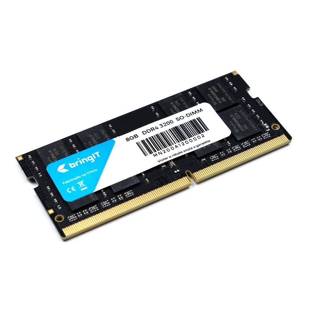 Memória RAM bringIT para Notebook 8GB DDR4 3200MHz