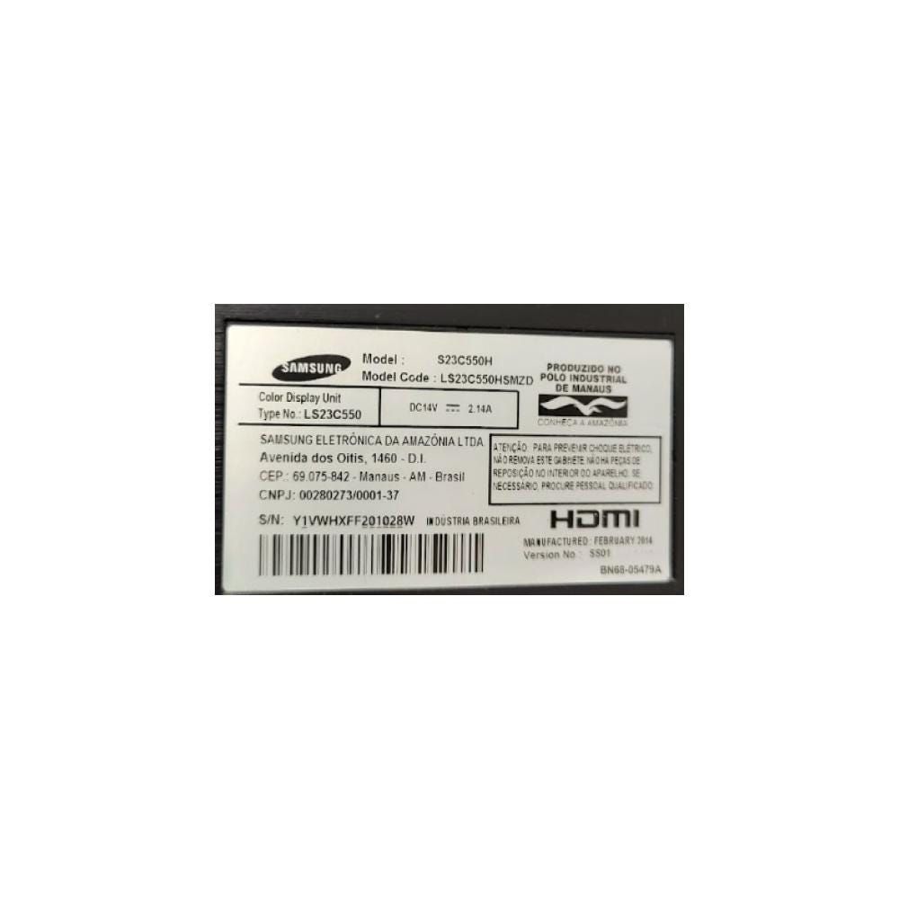 Monitor Samsung LED 23" S23C550H Full HD