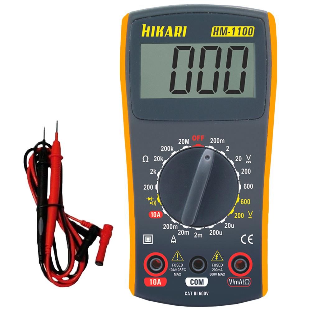 Multímetro Digital Hikari HM-1100