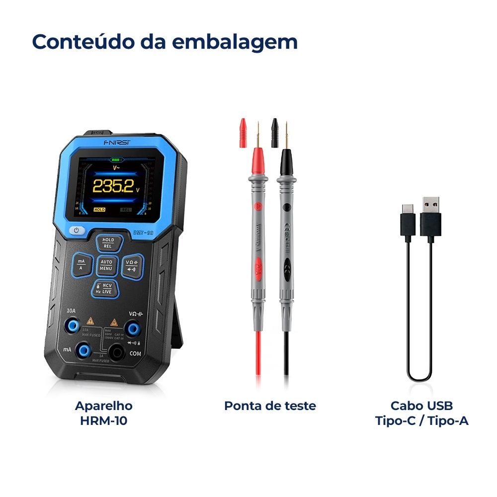 Multímetro Digital De Alta Precisão FNIRSI DMT-99