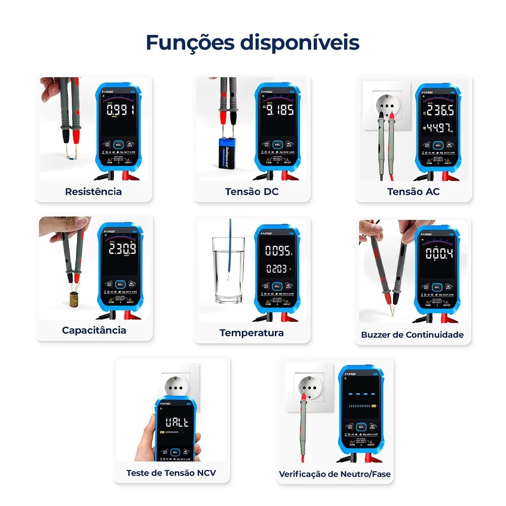 Multímetro Digital Inteligente FNIRSI S1