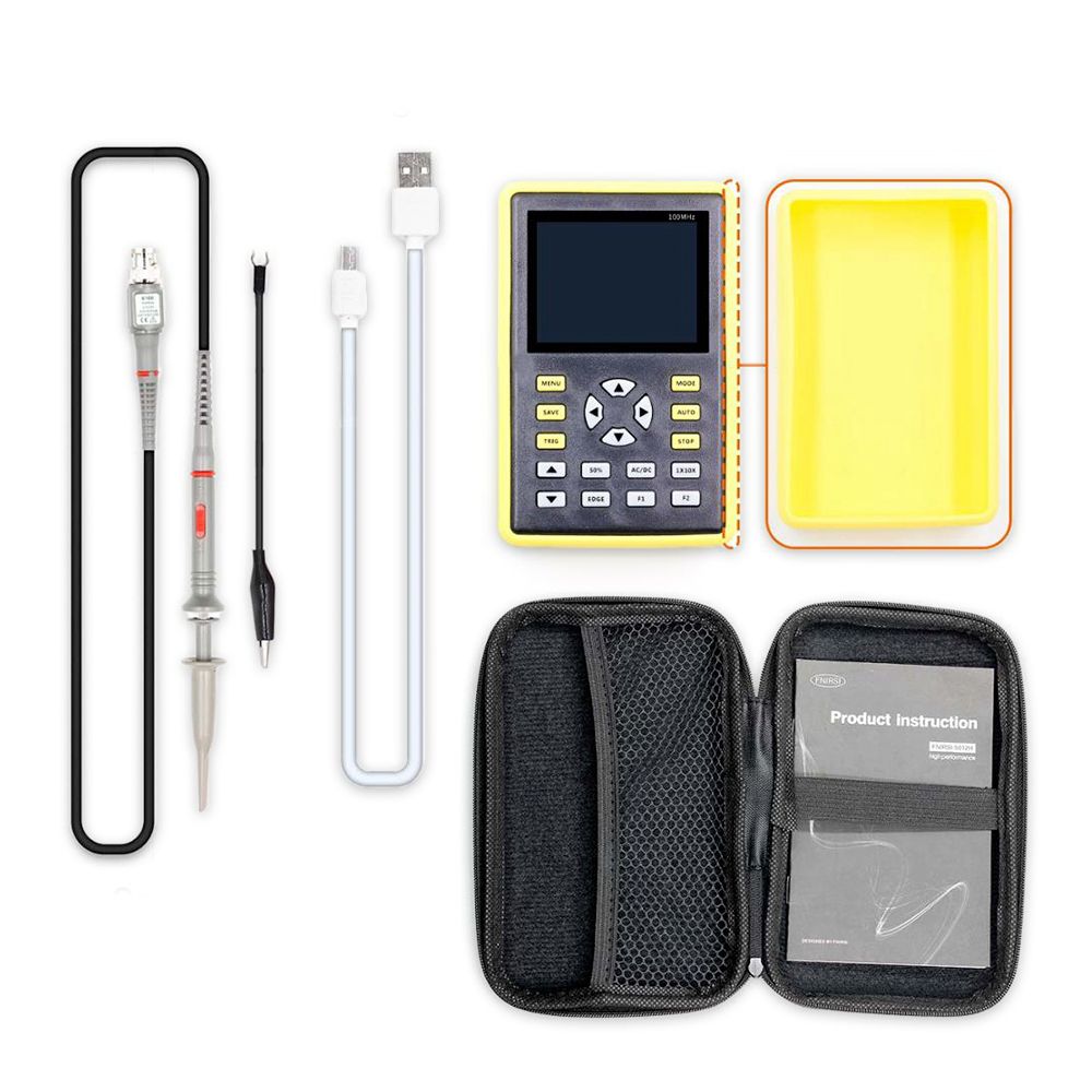 Osciloscópio Portátil de Mão FNIRSI 5012H 100MHz 1 Canal