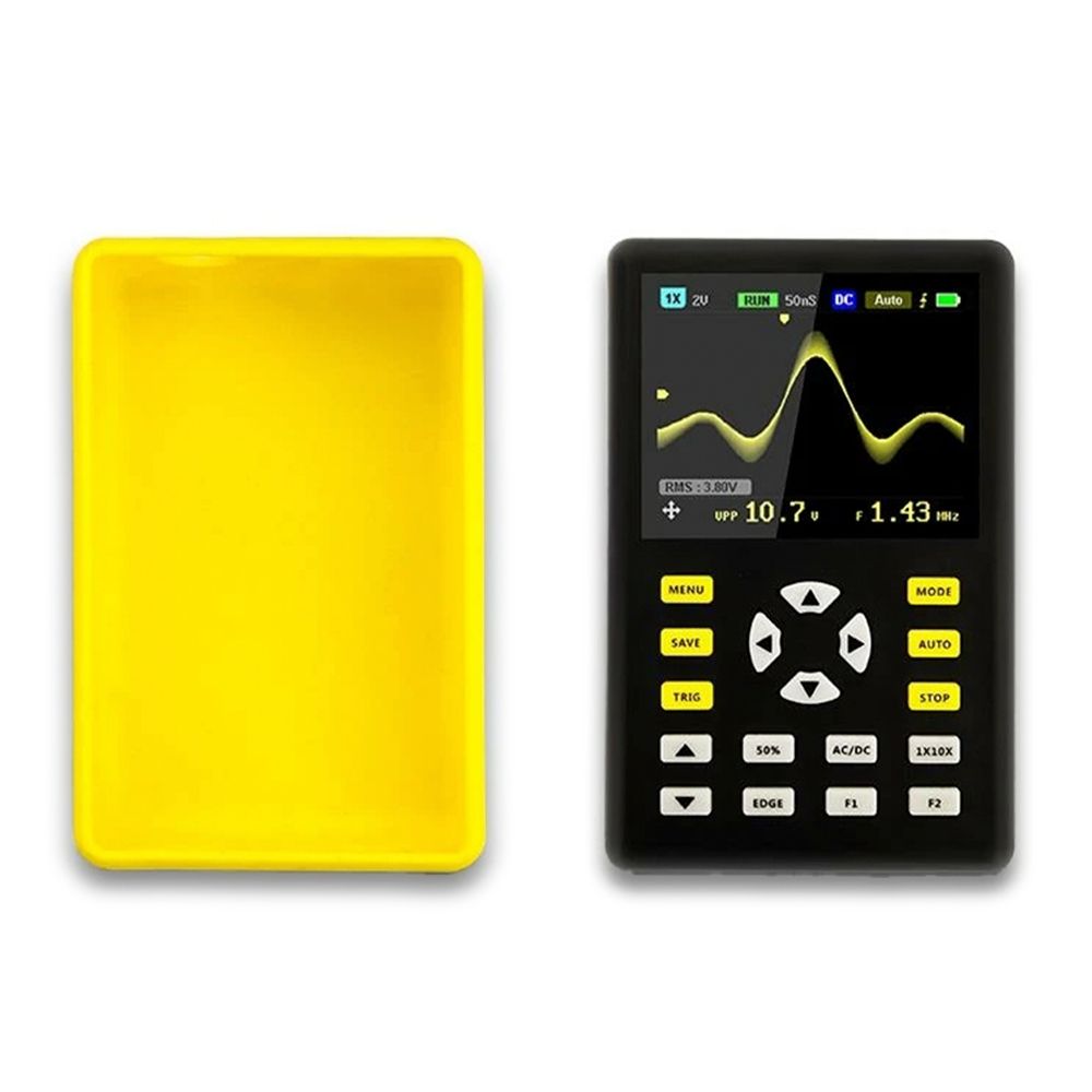 Osciloscópio Digital Portátil FNIRSI 5012H 100 MHz com Gerador de Sinais