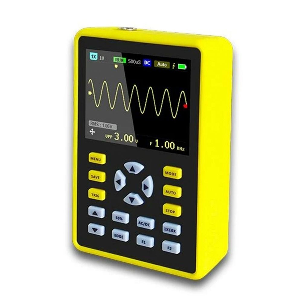 Osciloscópio Digital Portátil FNIRSI 5012H 100 MHz com Gerador de Sinais